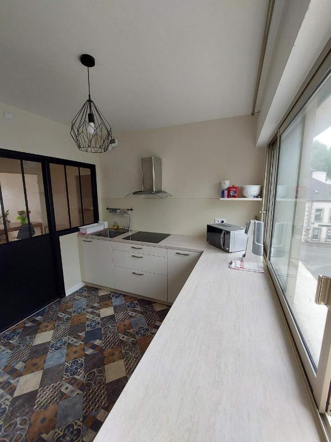 Appartement T3 vue sur rivière, 65M2 Châteaulin Extérieur photo