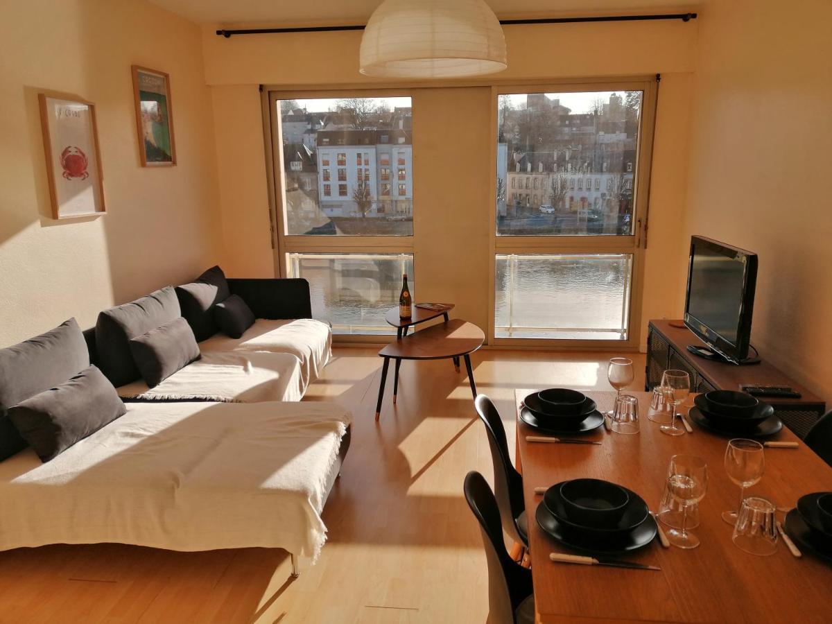Appartement T3 vue sur rivière, 65M2 Châteaulin Extérieur photo